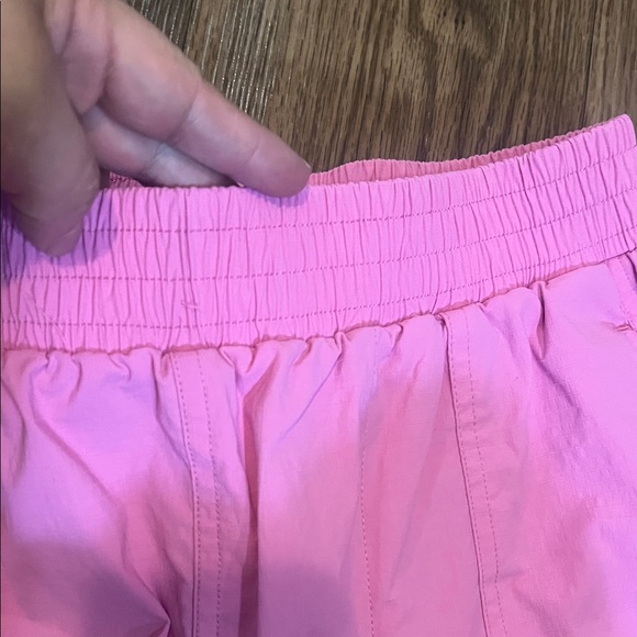 Vibrant Pink Elastic Waist Pants - Picture 2 of 15